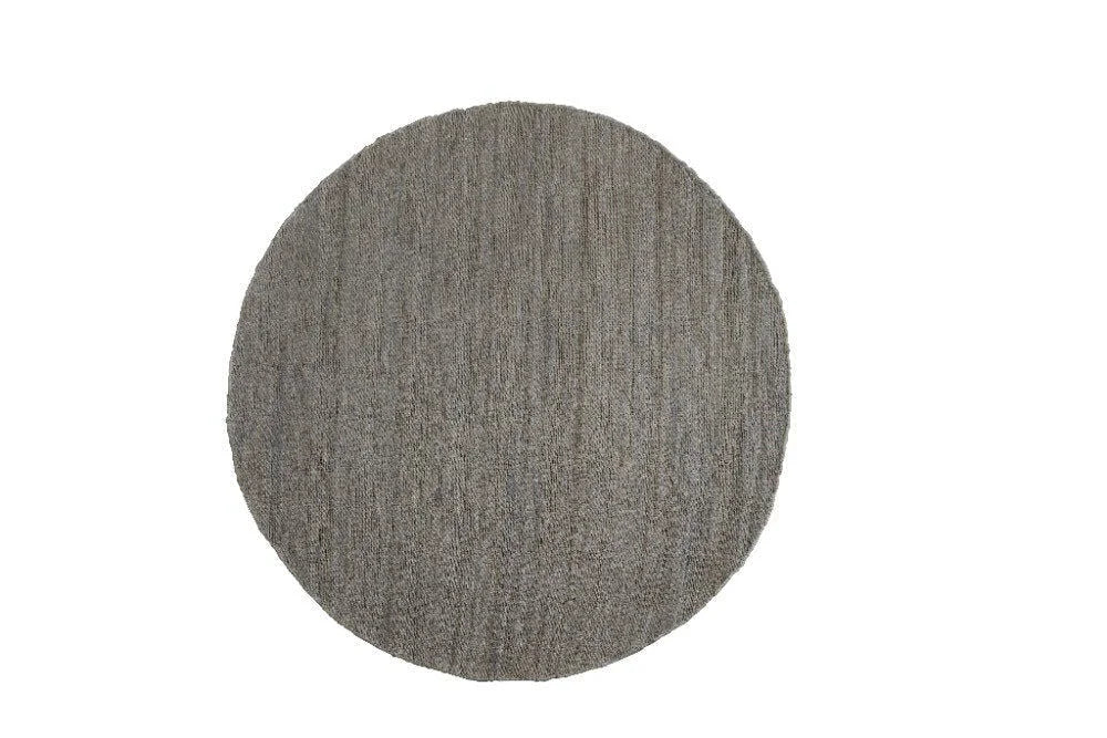 Strissie tæppe grå 180x180 cm