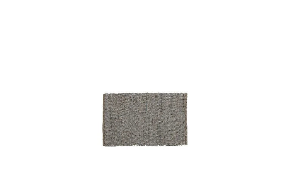 Strissie tæppe grå 90x60 cm