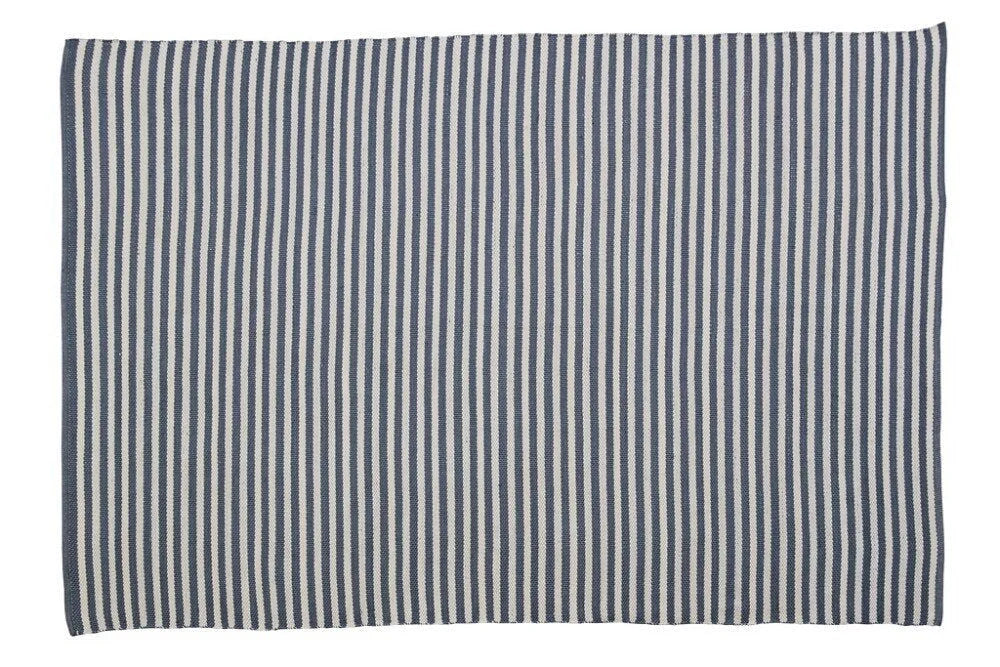 Strivie tæppe grå stribet 300x200 cm