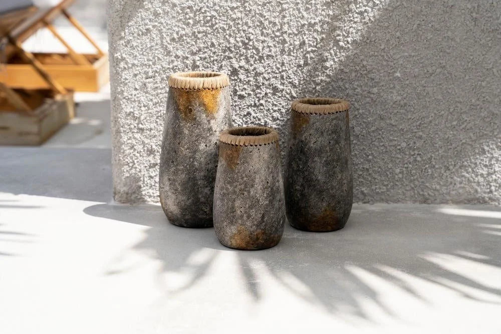 The Sneaky - Stor Vase i antik grå