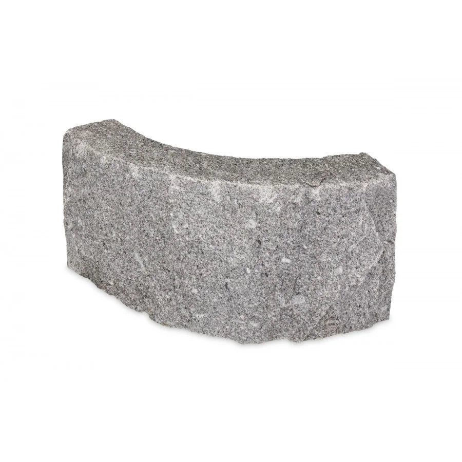 Granit plantering/bålsted Radius i lys grå (3 størrelser)