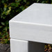 Hvid marmor bænk 120 cm